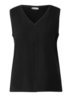 A323333 jersey top w.crochet tape