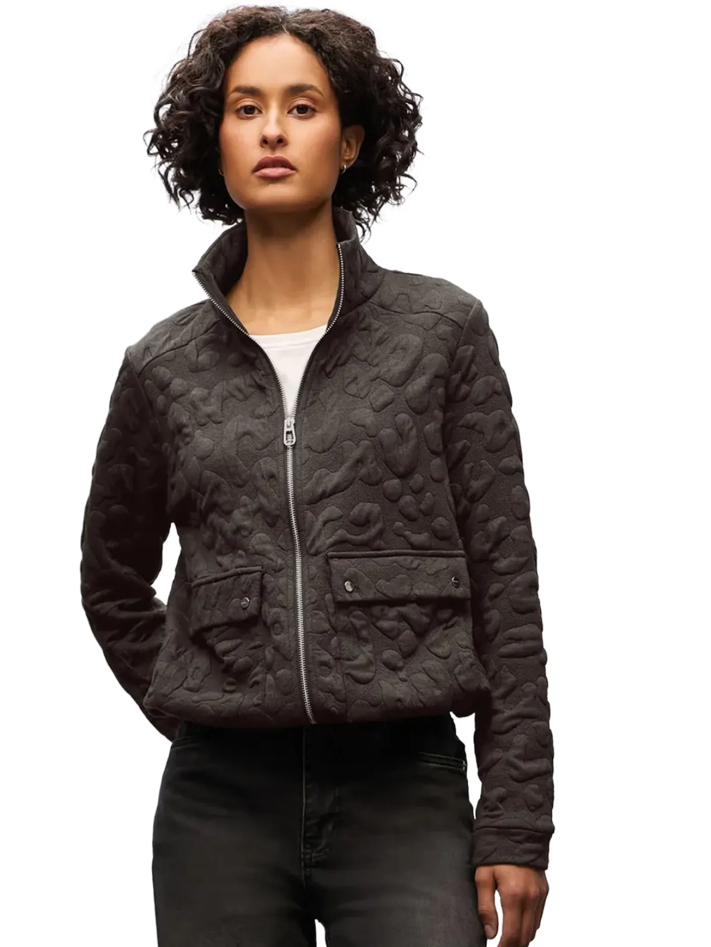 A212820 Leo Jkt w. Stand-Up Collar