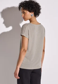 A323146 LTD QR linen look shirt w.l