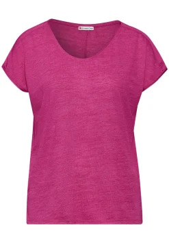 A321475 LTD QR linen look shirt w.w