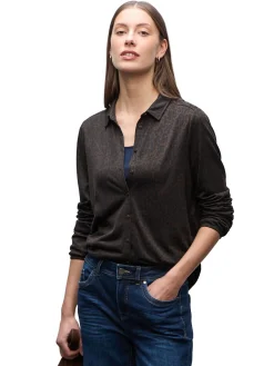 A324186 LTD QR printed jersey blous