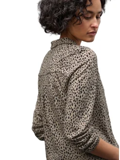 A324186 LTD QR printed jersey blous