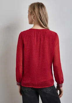 A345118 Printed chiffon tunic blous