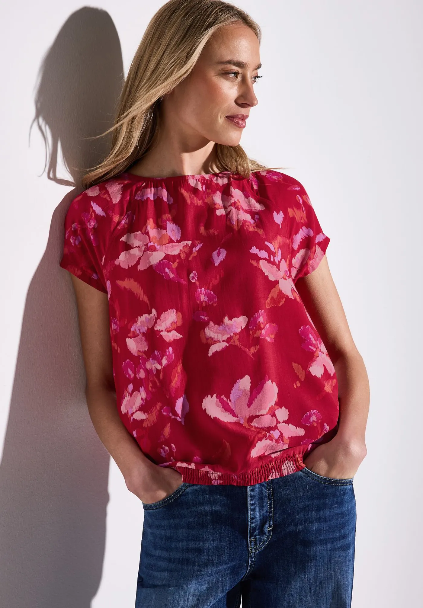 A323168 printed mat-mix shirt
