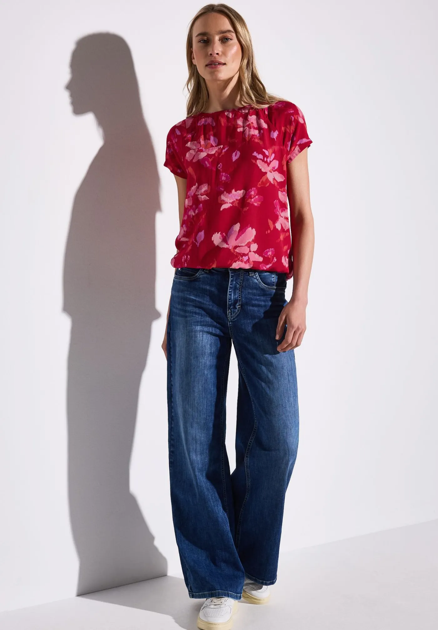 A323168 printed mat-mix shirt