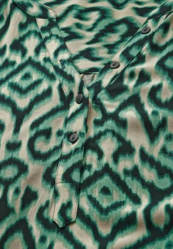 A322966 printed mat-mix shirt w.but