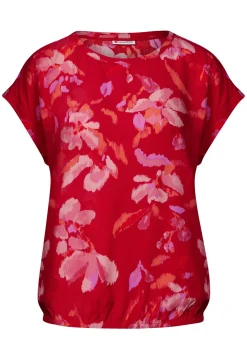 A345629 Roundneck blouse w dropped