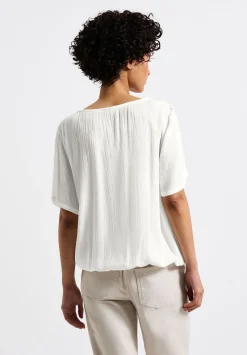 A345730 Shirtblouse w strap details