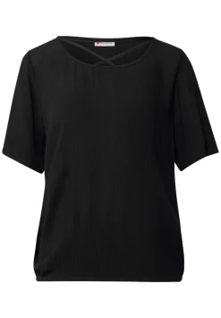 A345730 Shirtblouse w strap details