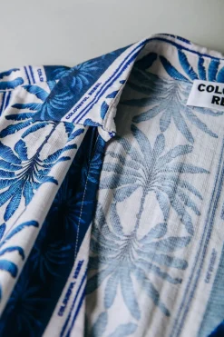 Ava Palm Collar Real Wrap Maxi Dress SS