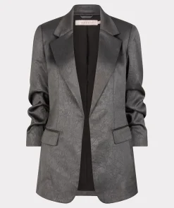 Blazer shimmer crinkle