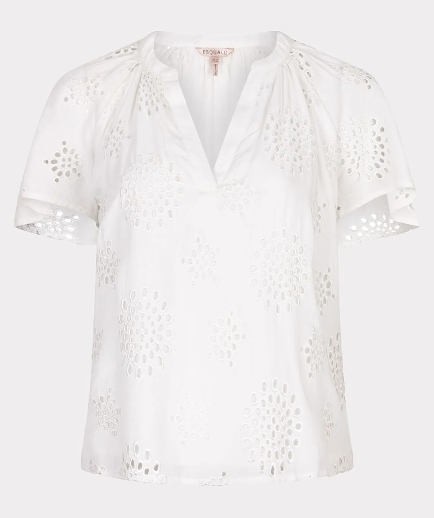 Blouse allover embroidery