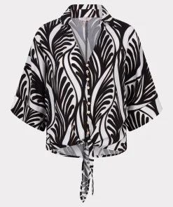 Blouse knot Summer vibes