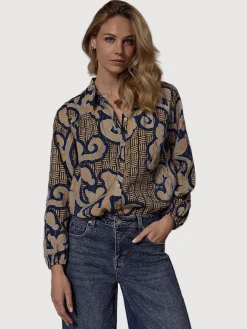 Blouse Modern Rococo Tie Detail