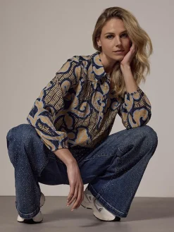 Blouse Modern Rococo Tie Detail