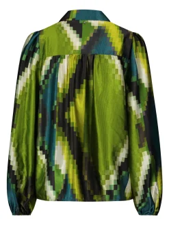 Blouse Pixeled Forest