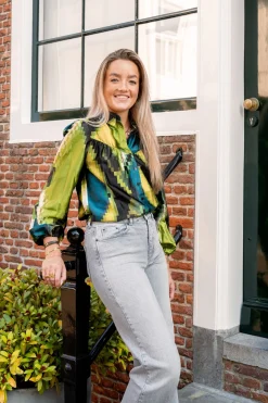 Blouse Pixeled Forest