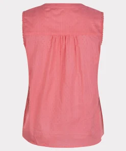 Blouse slv/lss plumetis embroidery 417