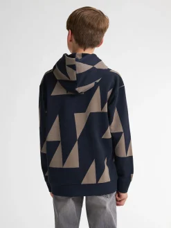 Boys Sweater Hooded AOP
