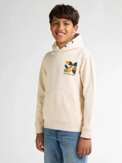 Boys Sweater Hooded Print