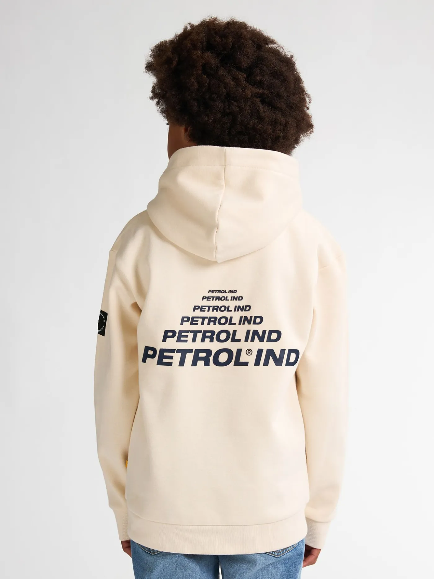 Boys Sweater Hooded Print