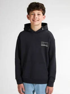 Boys Sweater Hooded Print