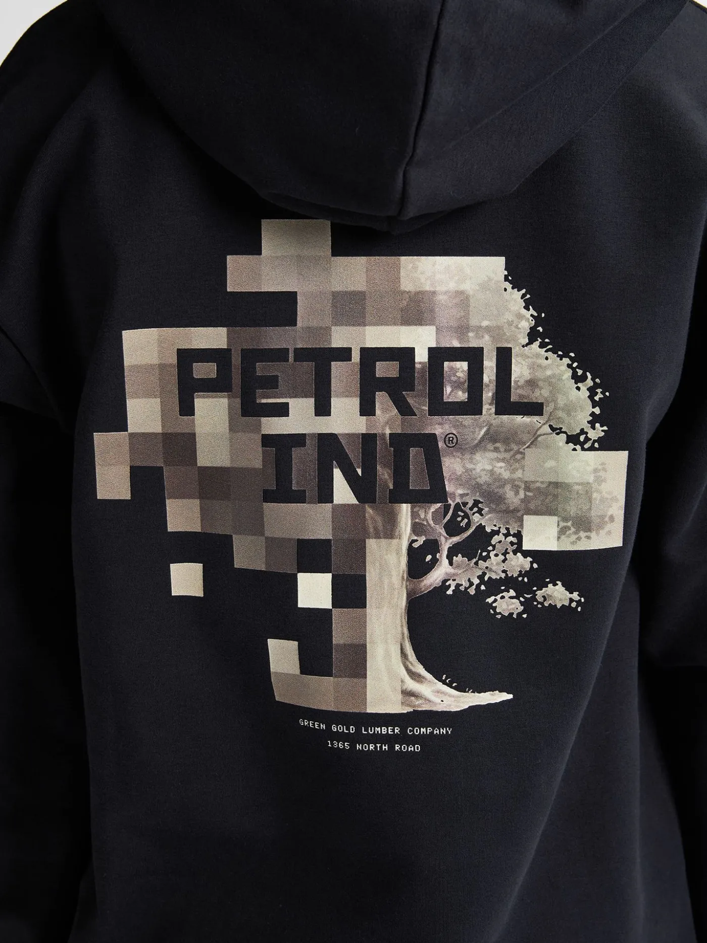 Boys Sweater Hooded Print