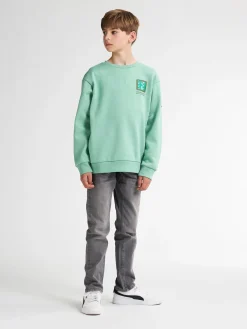 Boys Sweater Round Neck Print