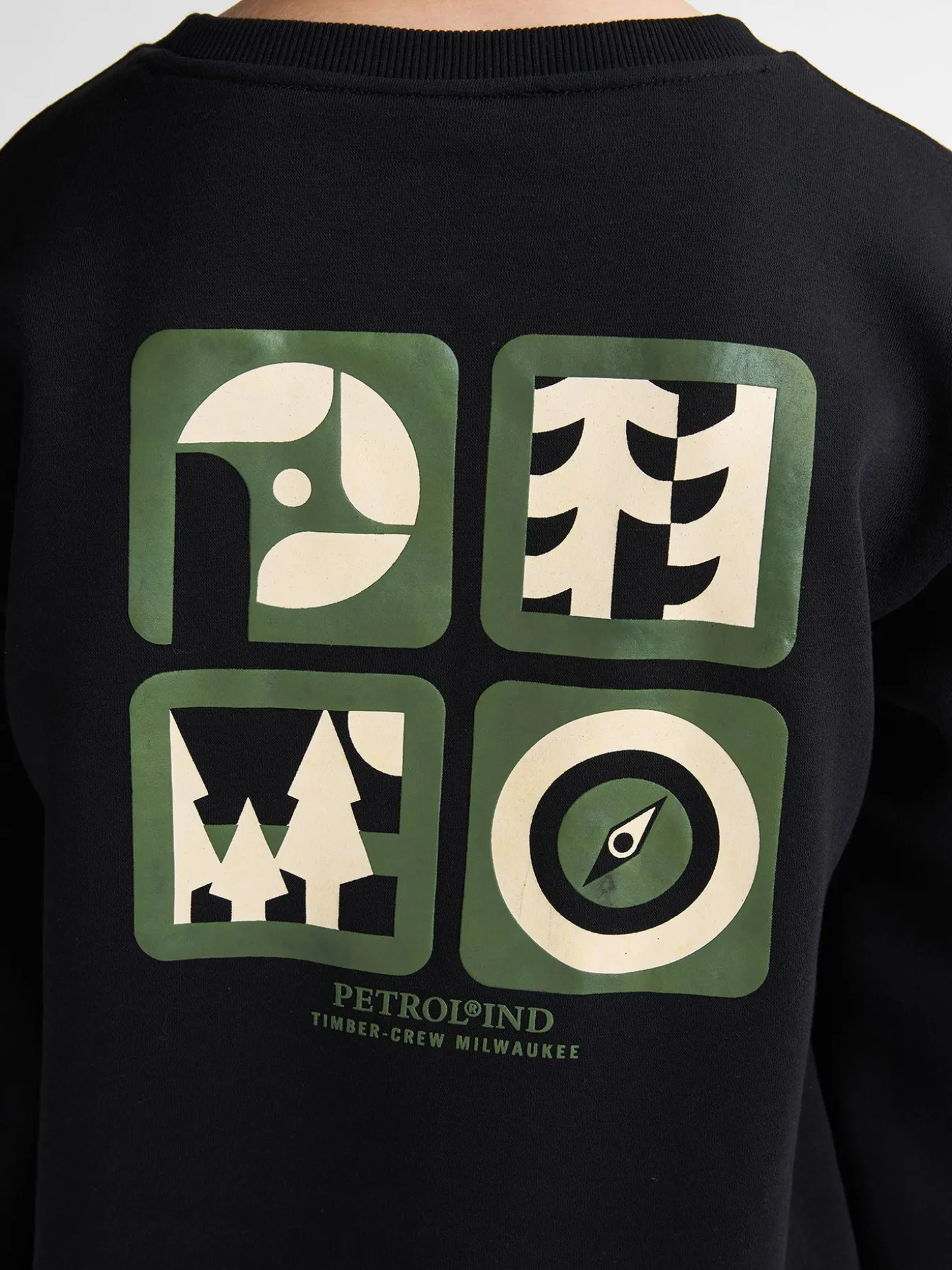 Boys Sweater Round Neck Print