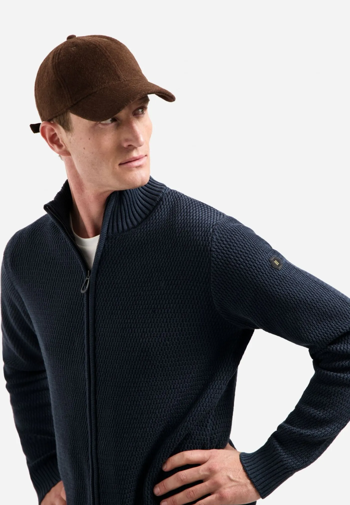 Cardigan 2 Coloured Melange