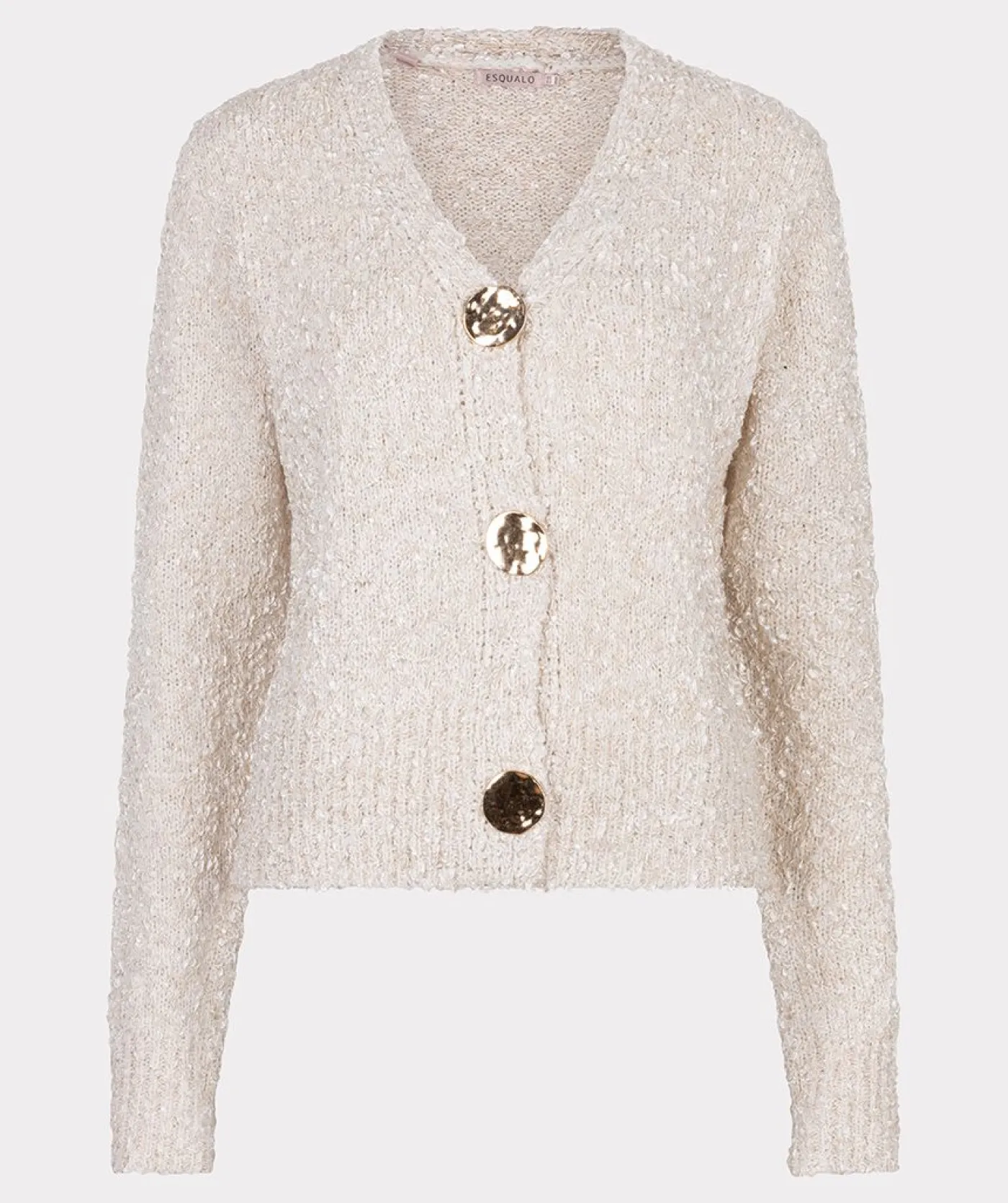 Cardigan fancy button