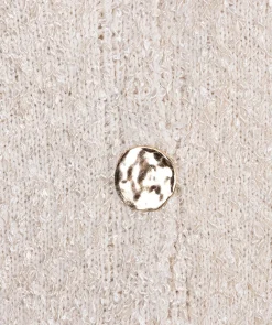 Cardigan fancy button