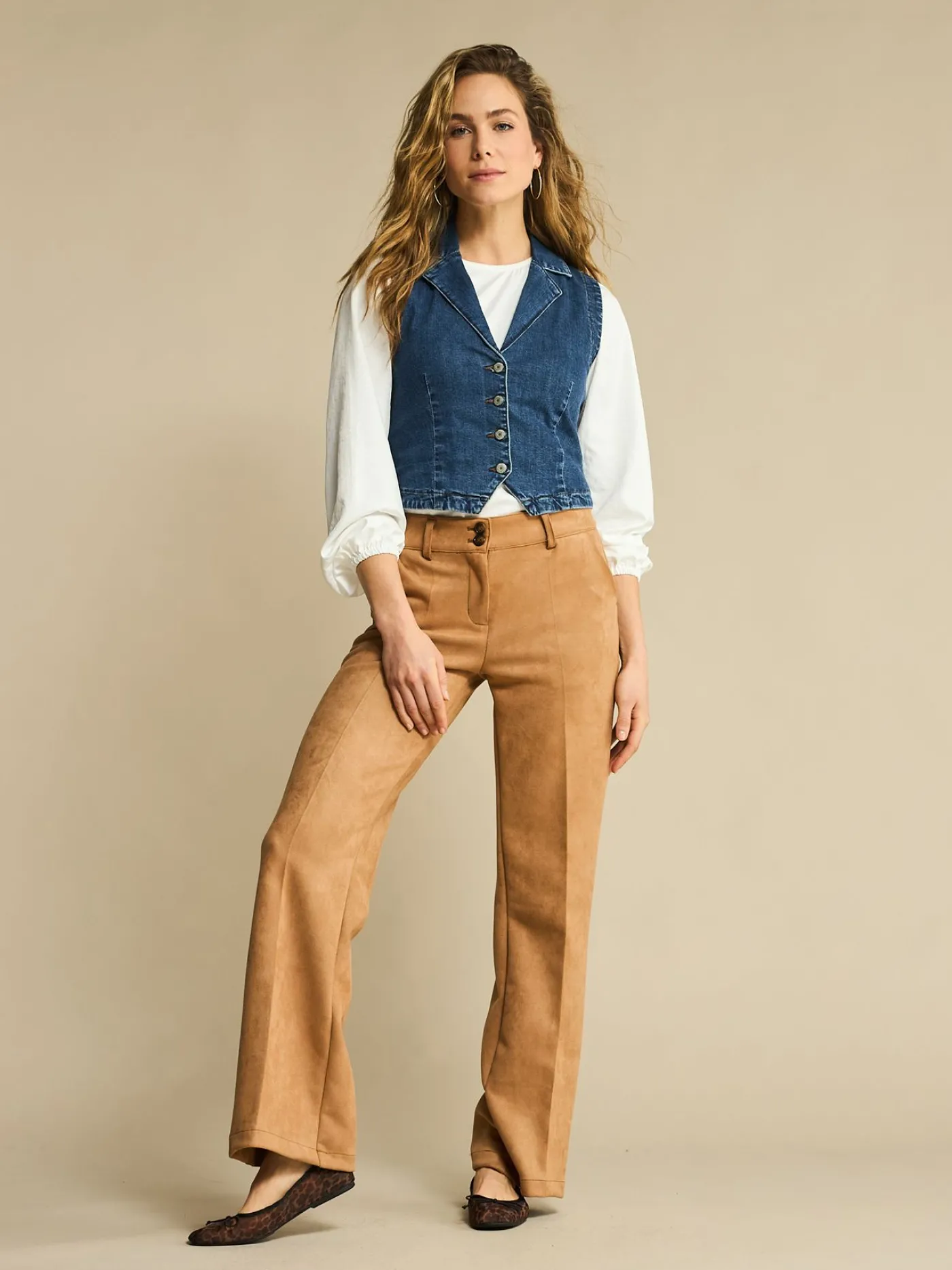 Claudette Faux Suede