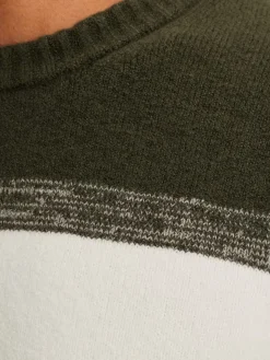 Crewneck regular fit cotton blend