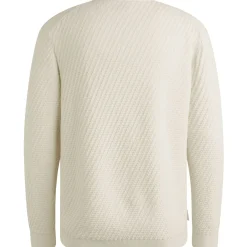 Crewneck regular fit cotton stretc