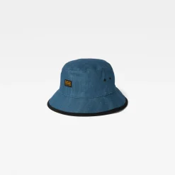 Denim bucket hat