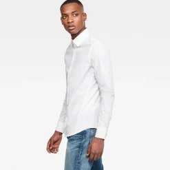 Dressed super slim shirt ls 110 - 110 white