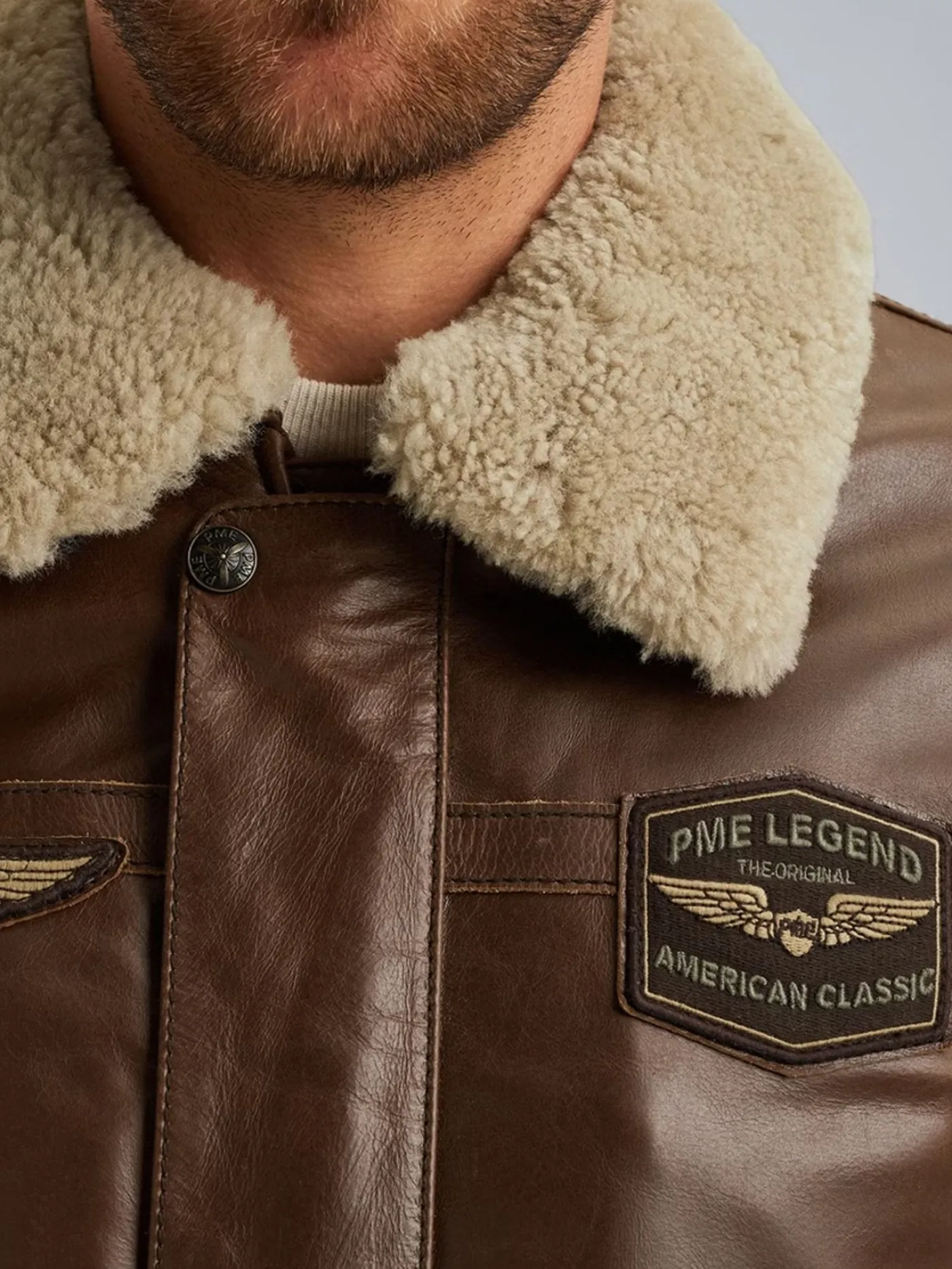 Flight jacket HUDSON Buff Carwan