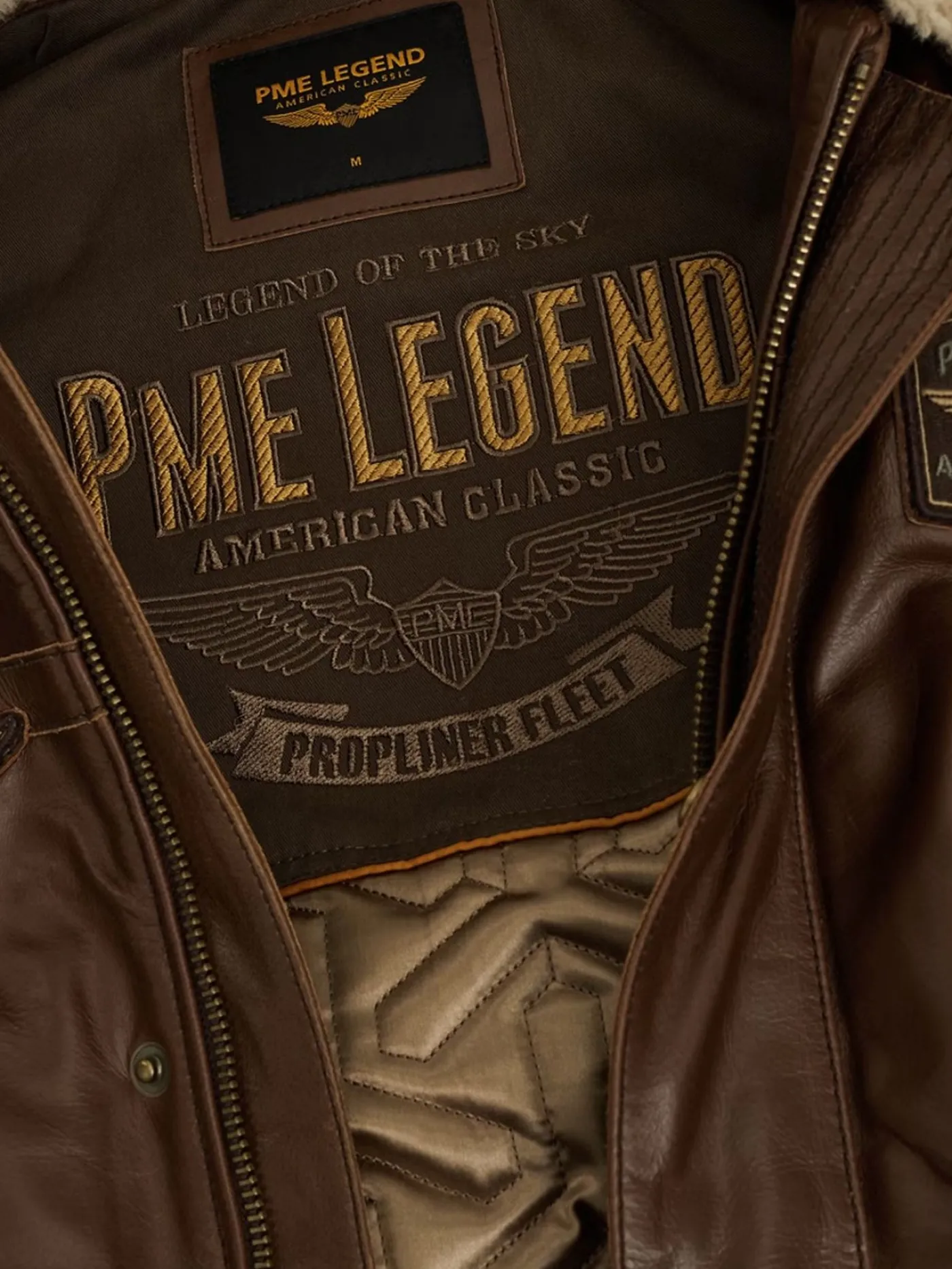 Flight jacket HUDSON Buff Carwan