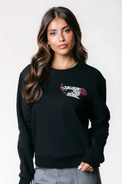 Flower Logo Wave Relaxed Sweat