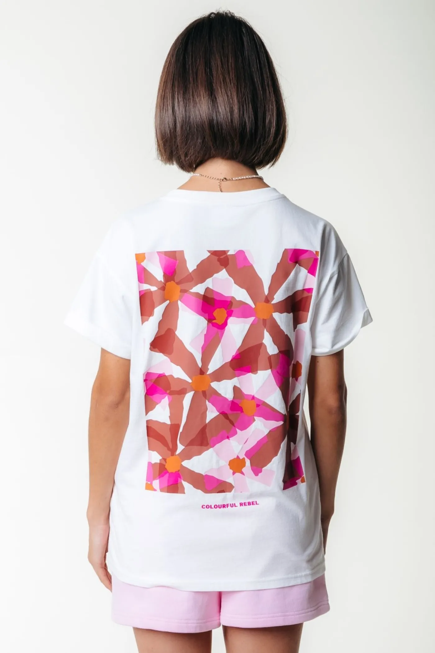 Flower Square Boxy Tee