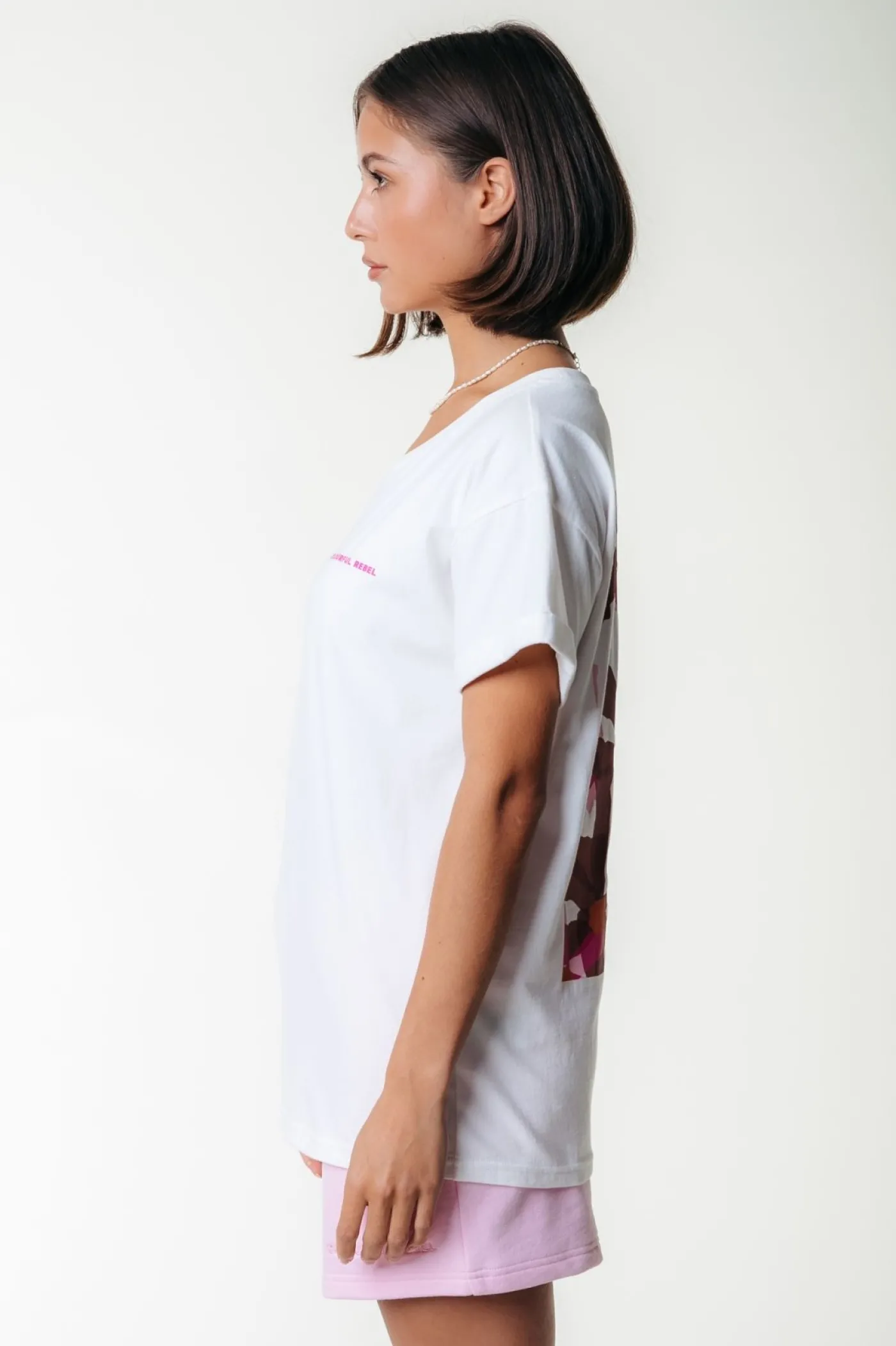 Flower Square Boxy Tee