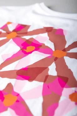 Flower Square Boxy Tee