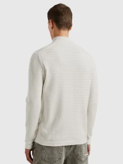 Half zip collar ecovero