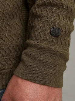 Half zip collar ecovero