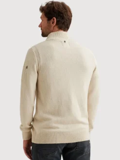 Half zip collar soft blend