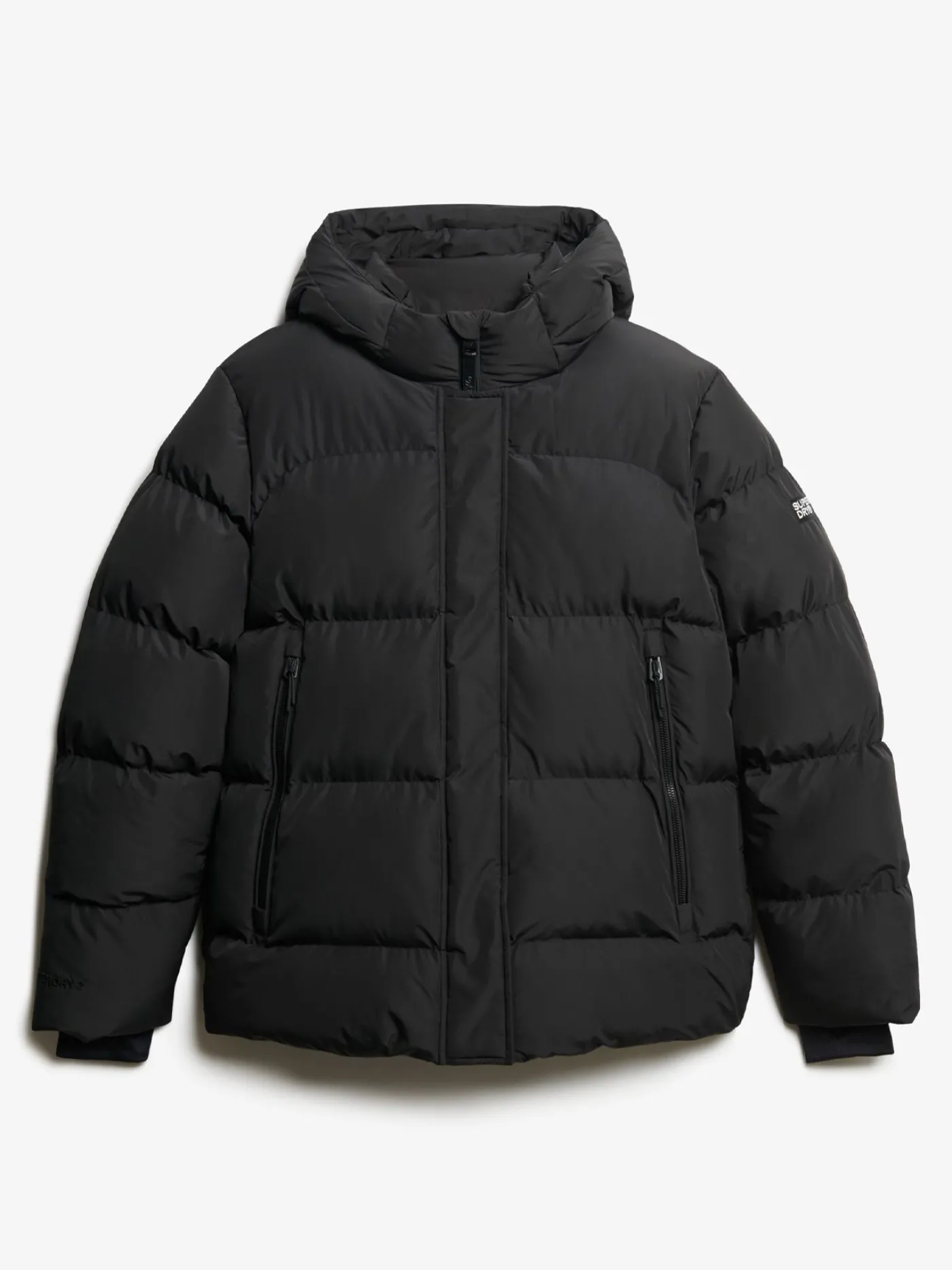 Hooded 5 baffle sports puffer