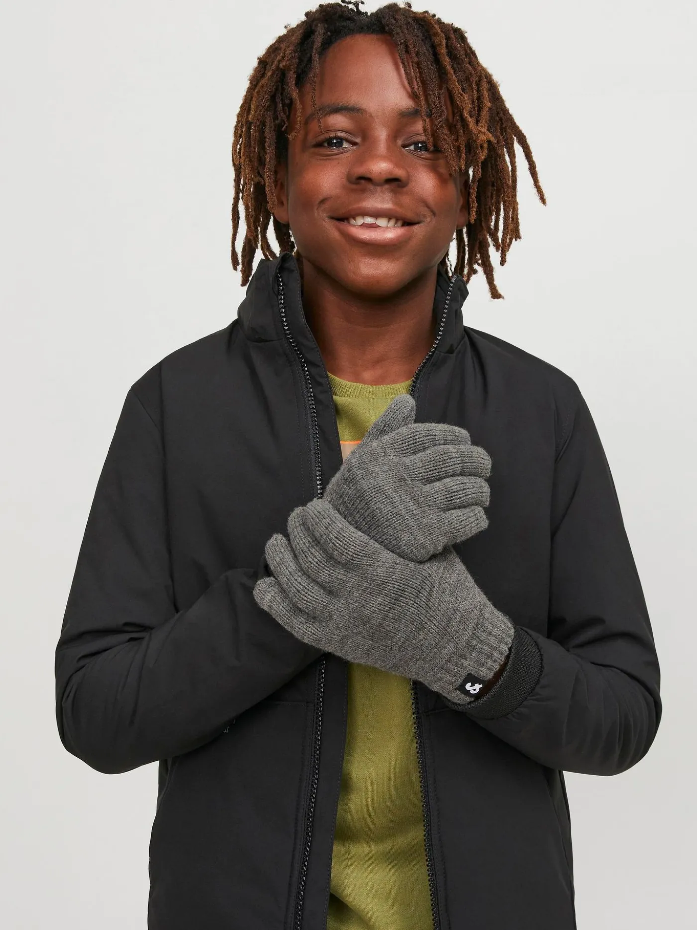 JACBARRY KNITTED GLOVES JNR