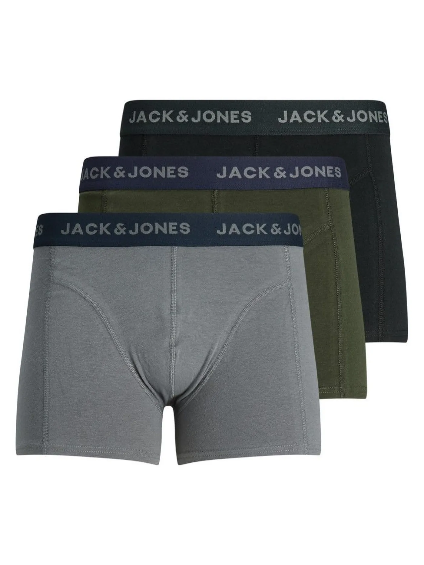 JACBOBBIE TRUNKS 3 PACK JR - Sedona Sage/Forst nig