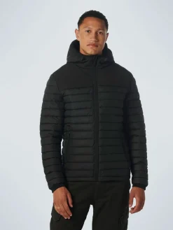 Jacket Hooded Short Fit Padded Mix